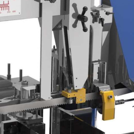 Ленточнопильный станок с ЧПУ HSC 460 PLC Cuteral