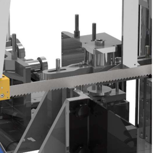 Ленточнопильный станок с ЧПУ HSC 460 PLC Cuteral