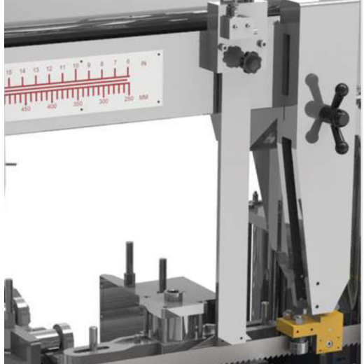 Ленточнопильный станок с ЧПУ HSC 460 PLC Cuteral